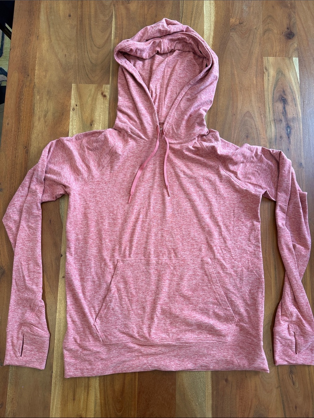 Outdoor Voices Women’s Heathered Rose Pullover Hoodie Size Large - Picture 3 of 16